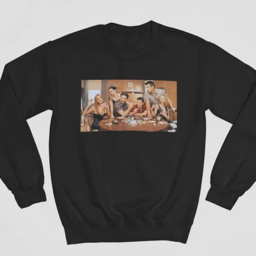 Tv Friends Sweatshirt #1 Card Game + GIFT