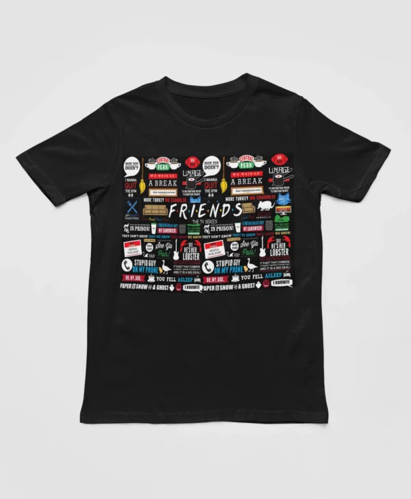 tv friends t-shirt