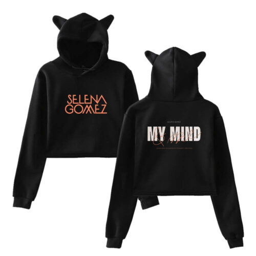 Selena Gomez Cropped Hoodie #1