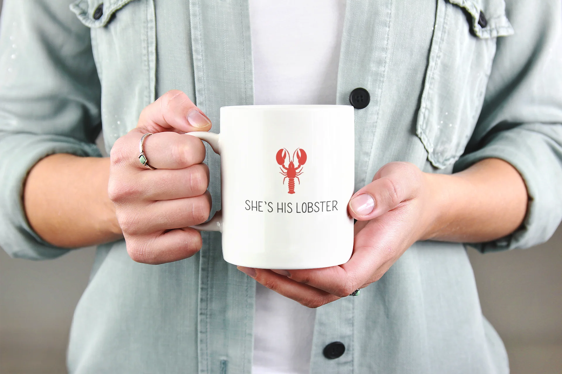 Tv Friends Mug She's his lobster